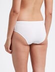 Honey Vegas Cotton Boyleg Brief, White product photo View 02 S