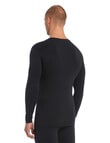 Superfit Long-Sleeve Superfine Thermal Top, Black product photo View 02 S