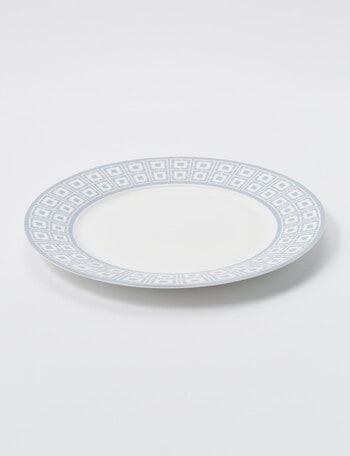 Amy Piper Ravello Bone China Dinner Plate, 26.5cm, Blue product photo