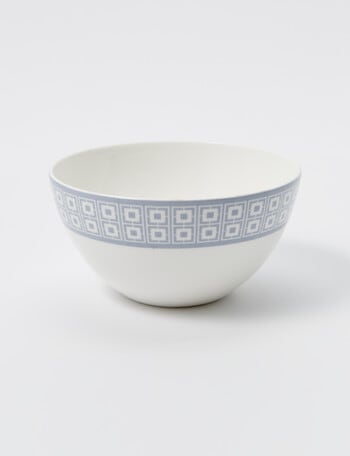 Amy Piper Ravello Bone China Bowl, 15cm, Blue product photo