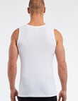 Superfit Poly Viscose Thermal Singlet, White product photo View 02 S