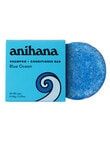 anihana Shampoo & Conditioner Bar, Blue Ocean 2-in-1, 65g product photo
