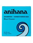 anihana Shampoo & Conditioner Bar, Blue Ocean 2-in-1, 65g product photo View 03 S