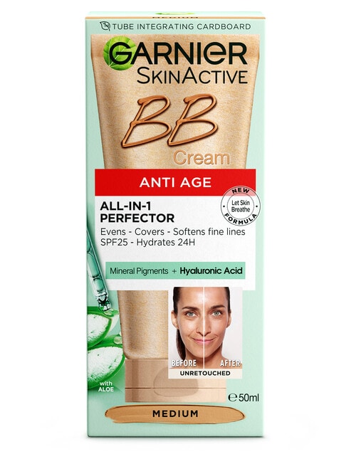 Garnier Skin Perfector BB Cream Anti-Ageing Medium, 50ml product photo View 02 L