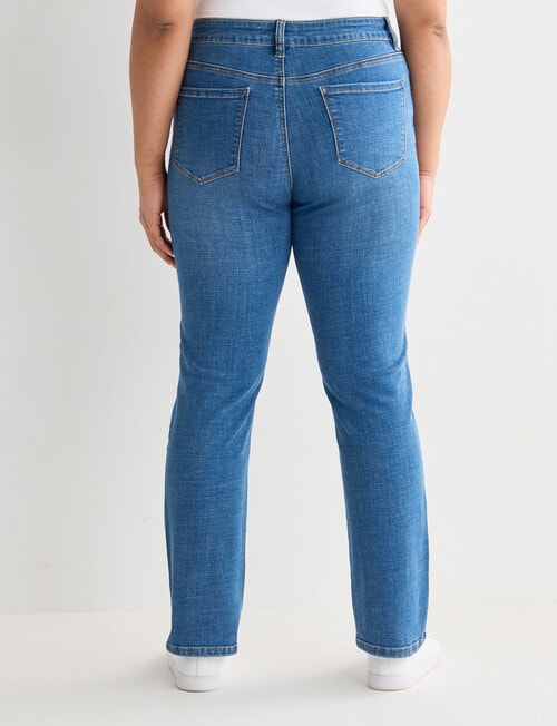 Denim Republic Straight Leg Jean, True Blue product photo View 02 L