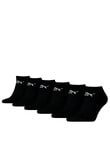 Puma Elements Sneaker Sock, 6-Pack, Black product photo