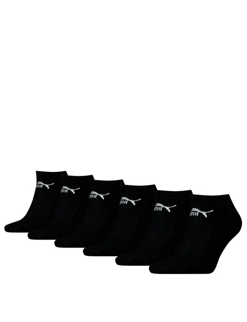 Puma Elements Sneaker Sock, 6-Pack, Black product photo