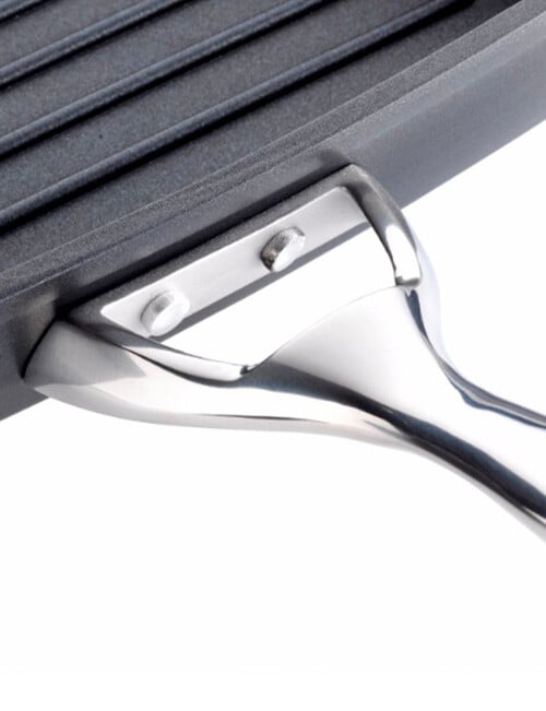 Baccarat iD3 Hard Anodised Griddle, 26cm product photo View 02 L