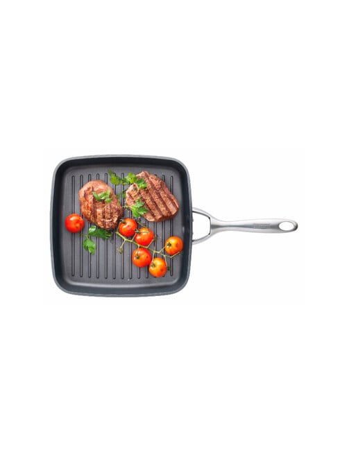 Baccarat iD3 Hard Anodised Griddle, 26cm product photo View 03 L