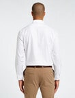 Laidlaw + Leeds Rope Stripe Long-Sleeve Shirt, White product photo View 02 S