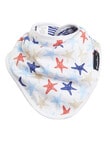 Mum 2 Mum Bandana Bib, Starfish product photo View 02 S
