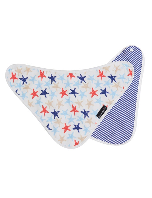 Mum 2 Mum Bandana Bib, Starfish product photo View 03 L