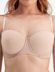 Berlei Strapless Bra, Nude, B-F product photo View 03 S