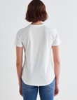 Zest Organic Cotton Short Sleeve Tee, White product photo View 02 S