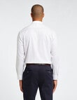 Laidlaw + Leeds Dobby Printed Long-Sleeve Shirt, White product photo View 02 S