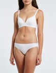 Honey Vegas Cotton Wirefree First Bra, White, AA-B Cup product photo View 03 S