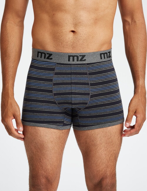 Mazzoni Fine Stripe Trunk, 2-Pack, Navy, Blue & Grey product photo View 02 L