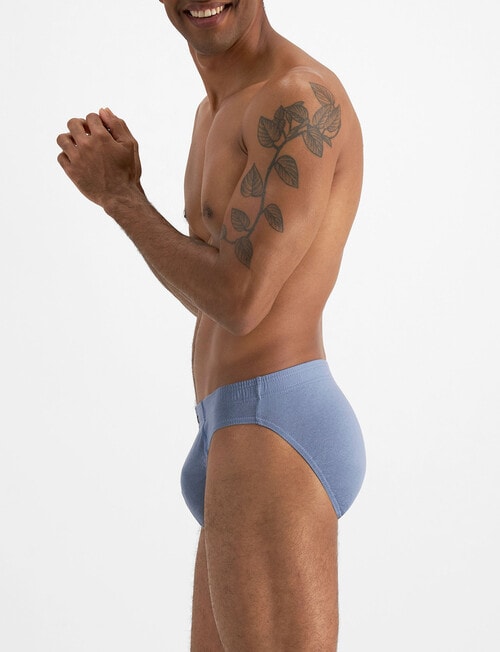 Jockey Hipster Brief, 4-Pack, Blue & Black product photo View 02 L