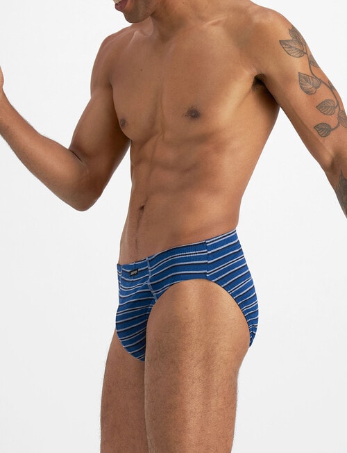 Jockey Hipster Brief, 4-Pack, Blue & Black product photo View 05 L