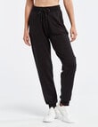 Superfit Zip Trackie Pant, Black product photo