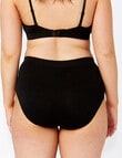 Ambra Bare Essentials Midi Brief, Black product photo View 03 S