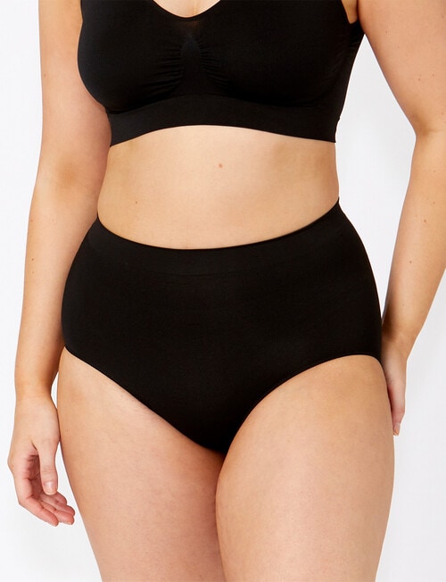 Ambra Bare Essentials Full Brief, Black product photo
