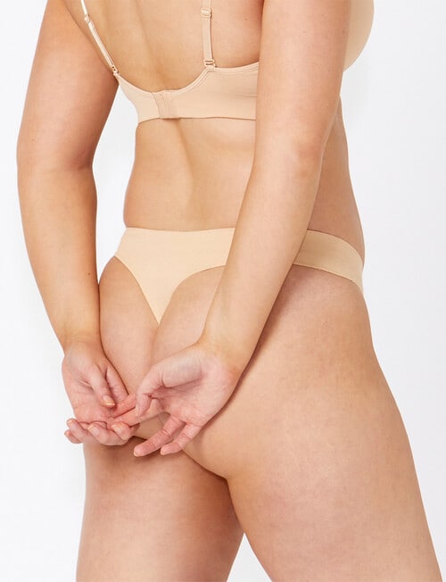 Ambra Bare Essentials G-string, Rose Beige product photo View 03 L