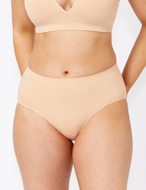 Ambra Bare Essentials Midi Brief, Rose Beige product photo