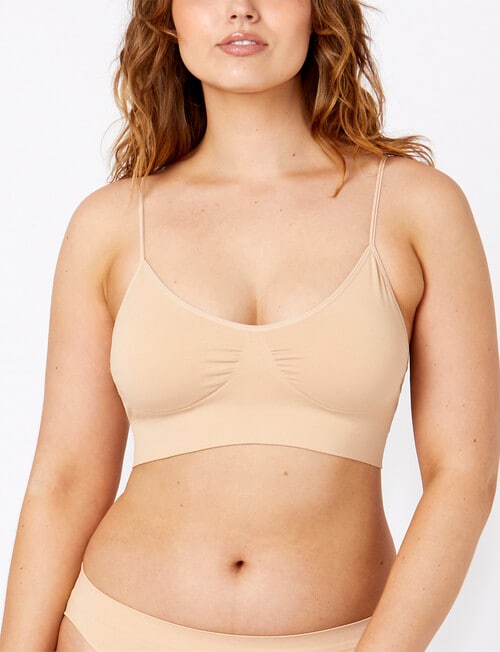 Ambra Bare Essentials Padded Wirefree Bra, Rose Beige product photo