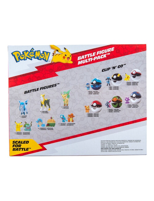 Pokemon Battle Figure, 8-Pack product photo View 02 L