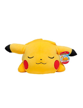 Pokemon 18" Sleeping Plush, Pikachu product photo