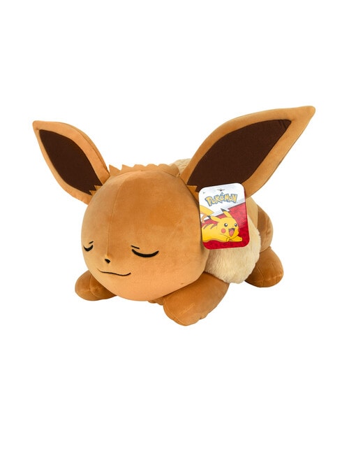 Pokemon 45cm Sleeping Eevee Soft Toy product photo