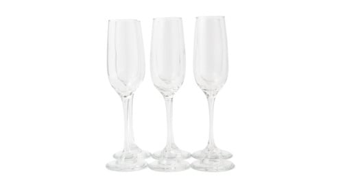 Stevens Champagne Flute Glasses, Set of 6, 180ml product photo View 05 L