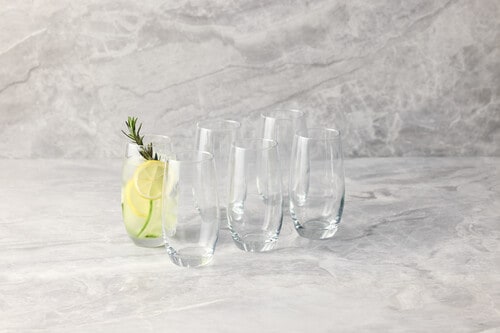 Stevens Highball Glasses, Set of 6, 420ml product photo View 02 L