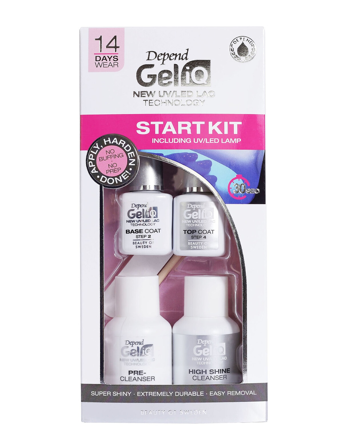 12 Pieces Set Gel Nail Polish Starter Kit 54W UV LED Lamp Dryer Nail  Manicure Set | BIG W