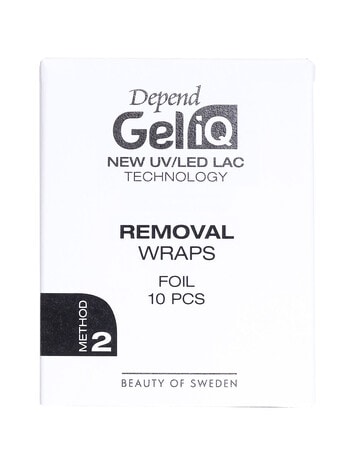 Depend Gel iQ Removal Wraps Foils product photo