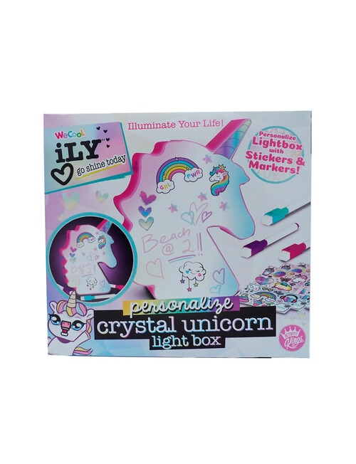 ILY Personalized Unicorn Lightbox product photo