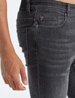 Gasoline Slim Leg Jean, Black product photo View 03 S