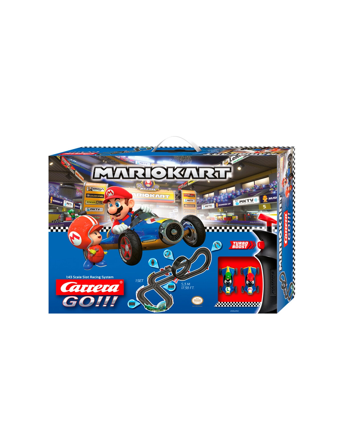 Carerra Go! Mario Kart, Mach 8 Carrera Go Race Set - Cars, Trucks & Remote  Control