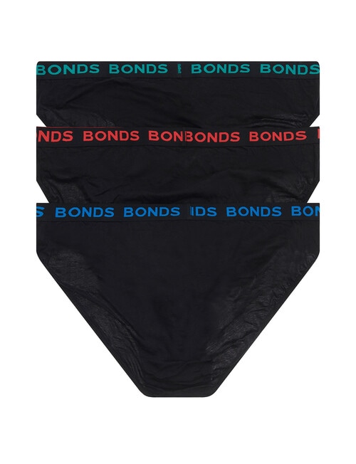 Bonds Hipster Brief, 3-Pack, Black product photo View 03 L