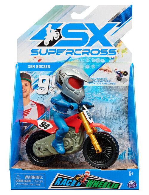 Supercross Race and Wheelie Cycle, Assorted product photo View 03 L