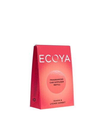 Ecoya Guava & Lychee Sorbet Car Diffuser Refill product photo