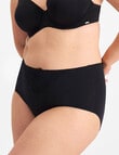 Jockey Woman No Ride Up Cotton, Full Brief, Black, 10-20 product photo View 03 S