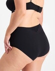 Jockey Woman No Ride Up Cotton, Full Brief, Black, 10-20 product photo View 04 S