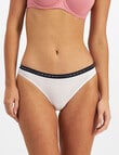 Jockey Woman Cotton Bikini Brief, 3-Pack, Black & White product photo View 06 S