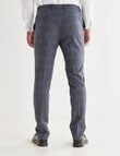 L+L Check Melange Trouser, Charcoal product photo View 02 S
