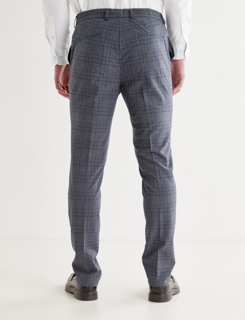 L+L Check Melange Trouser, Charcoal product photo View 02 L
