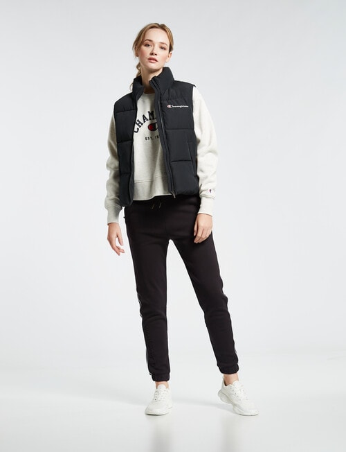 Champion Rochester Puffer Vest, Black product photo View 03 L