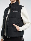 Champion Rochester Puffer Vest, Black product photo View 04 S