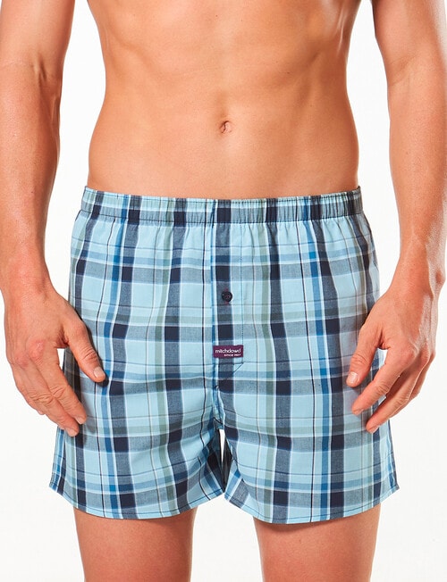 Mitch Dowd Woven Boxer Short, 3-Pack, Classic Mixed Check product photo View 02 L